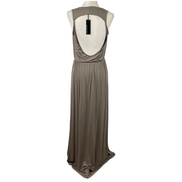 NWT Lulus Surplice Sleeveless Maxi Dress with Side Slit Cutout Back Size Small - Picture 8 of 15